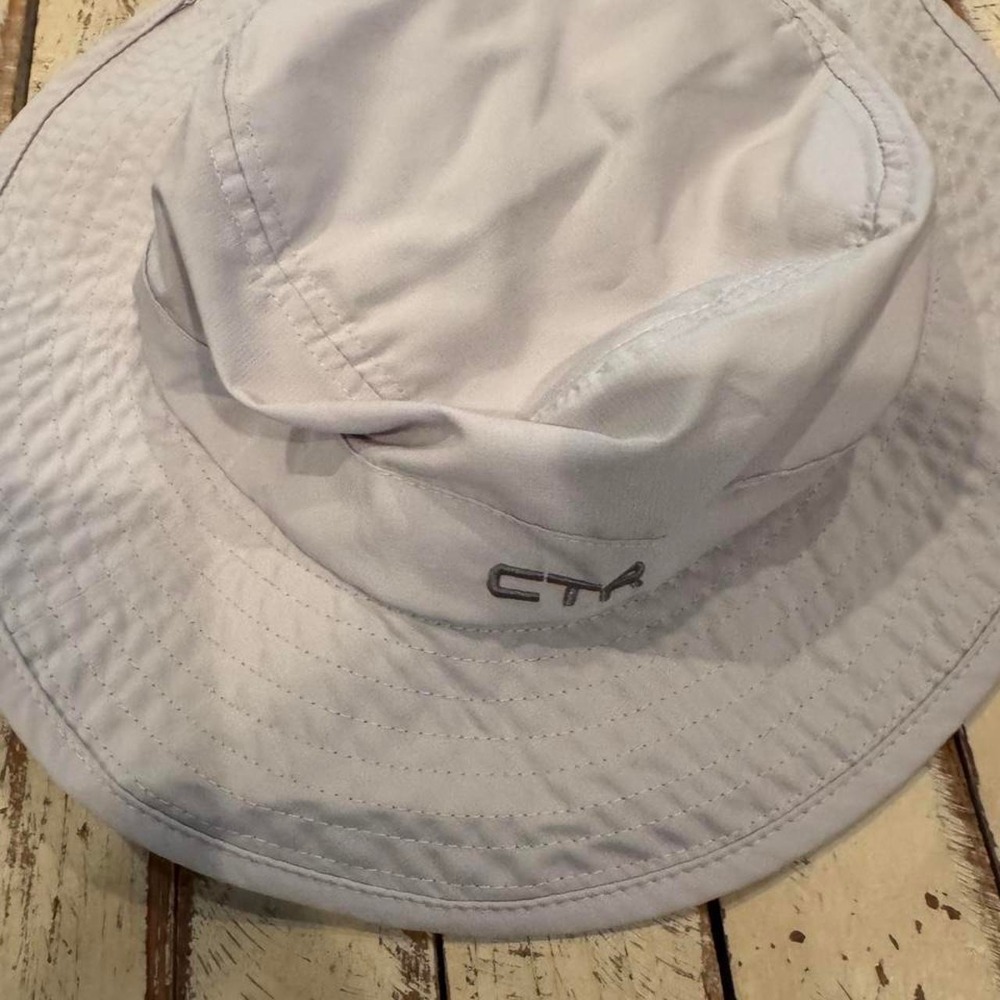 CTR Chaos Thermal Regulation Light Gray UPF 50+ Sun Bucket Hat Size M/L